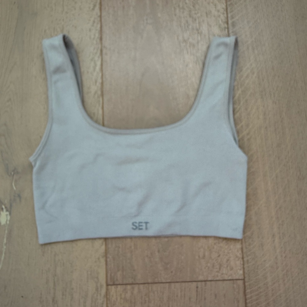 SET Active Ribbed Sports Bra - Picture 2 of 5